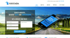Desktop Screenshot of knightmedia.com.au